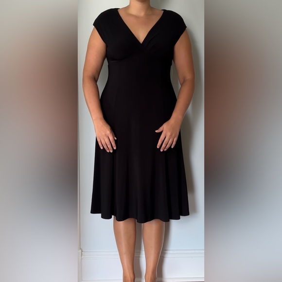 Chaps Sleeveless Empire Waist Dress - Picture 1 of 4